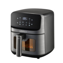 Oro Keptuvė - ELDOM FR45 FRITELO 4.2L 1500W Skaitmeninis Laikmatis Juoda Oro Keptuvė - ELDOM FR45 FRITELO 4.2L 1500W Skaitmeninis Laikmatis Juoda