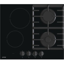 Namų ir Virtuvės Prietaisas - Gorenje GCE691BSC 60 cm Combi Hob 4 Zones 7050 W Juoda Namų ir Virtuvės Prietaisas - Gorenje GCE691BSC 60 cm Combi Hob 4 Zones 7050 W Juoda