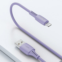 Baseus - Yiven Cable USB to Lightning 2.4A 1.8M Blue Purple Baseus - Yiven Cable USB to Lightning 2.4A 1.8M Blue Purple