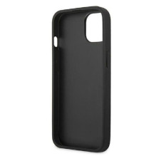 Guess Apple iPhone 13 Mini PU Leather Saffiano Case Black Guess Apple iPhone 13 Mini PU Leather Saffiano Case Black