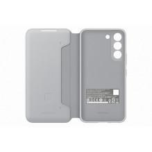 „Samsung Galaxy S22 Smart LED View“ dėklas šviesiai pilkas