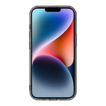 „Evelatus“ skaidrus „Apple iPhone 15“ dėklas su „MagSafe“ ir kameros apsauga, permatomas, juodas