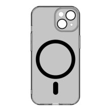Evelatus Apple iPhone 15 Clear Case With MagSafe and Camera Protection Transparent Black
