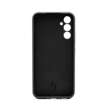 Prijunkite „Samsung Galaxy A54“ aukščiausios kokybės minkšto lietimui silikoninį dėklą, juodą