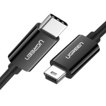 Ugreen Ugreen US242 USB-C (male) / mini USB (male) cable 1 m - black