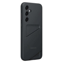 „Samsung“ kortelių lizdo dėklas EF-OA356TBEGWW su kortelių lizdu, skirtas „Samsung Galaxy A35“ - juodas