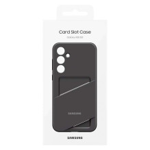 „Samsung“ kortelių lizdo dėklas EF-OA356TBEGWW su kortelių lizdu, skirtas „Samsung Galaxy A35“ - juodas