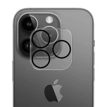 3MK 3MK Lens Pro Full Cover iPhone 14 Pro / 14 Pro Max Szkło Hartowane na obiektyw aparatu z ramką montażową 1szt