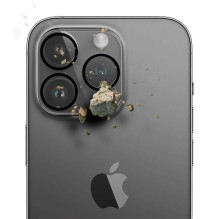 3MK 3MK Lens Pro Full Cover iPhone 14 Pro / 14 Pro Max Szkło Hartowane na obiektyw aparatu z ramką montażową 1szt