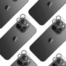3MK 3MK Lens Pro Full Cover iPhone 14 Pro / 14 Pro Max Szkło Hartowane na obiektyw aparatu z ramką montażową 1szt