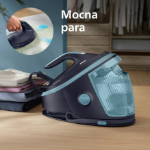 Philips 7000 series PSG7200 / 20 steam ironing station 3120 W 1.5 L SteamGlide Elite soleplate Blue Philips 7000 series PSG7200 / 20 steam ironing station 3120 W 1.5 L SteamGlide Elite soleplate Blue