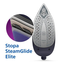 „Philips 7000“ serijos PSG7200 / 20 garų lygintuvas, 3120 W, 1,5 l, „SteamGlide Elite“ padas, mėlynas