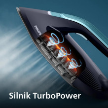 „Philips 7000“ serijos PSG7200 / 20 garų lygintuvas, 3120 W, 1,5 l, „SteamGlide Elite“ padas, mėlynas