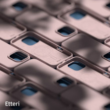 etteri Etteri Silicone Mag case for iPhone 16 Pro 6,3" light pink