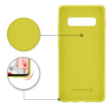 Evelatus Samsung Galaxy S10 Nano Silicone Case Soft Touch TPU Yellow