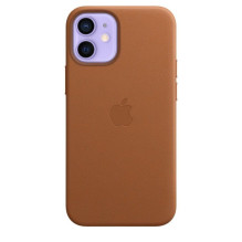 Apple Leather Case with MagSafe for iPhone 12 mini California Poppy