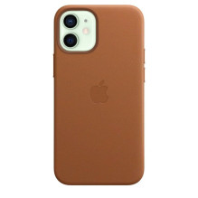 Apple Leather Case with MagSafe for iPhone 12 mini California Poppy
