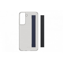 Samsung Galaxy S21 FE Clear Strap Cover Case Dark Gray Samsung Galaxy S21 FE Clear Strap Cover Case Dark Gray