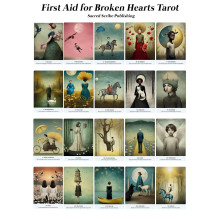 Taro Kortų Rinkinys - First Aid for Broken Hearts Tarot, 78 Kortos Su Instrukcijų Knyga