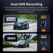 DASHCAM 4K OMNI / X800 BLACK 70MAI