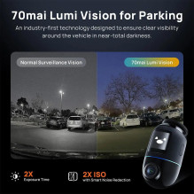 DASHCAM 4K OMNI / X800 BLACK 70MAI