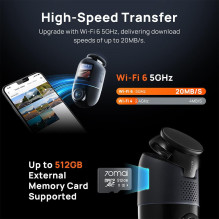 DASHCAM 4K OMNI / X800 BLACK 70MAI