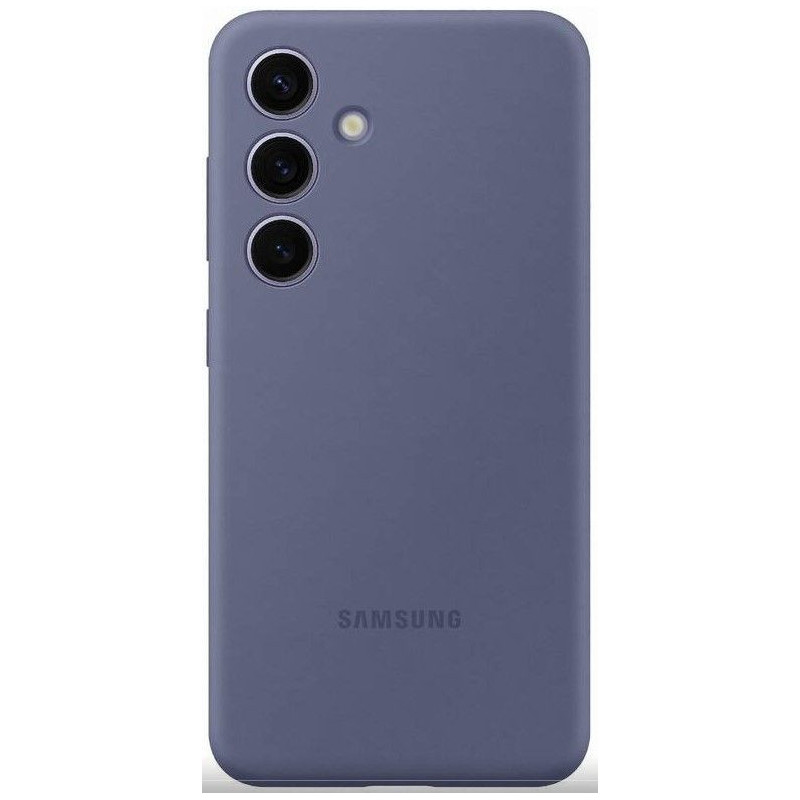 Samsung - Galaxy S24 Silicone Cover Case Violet