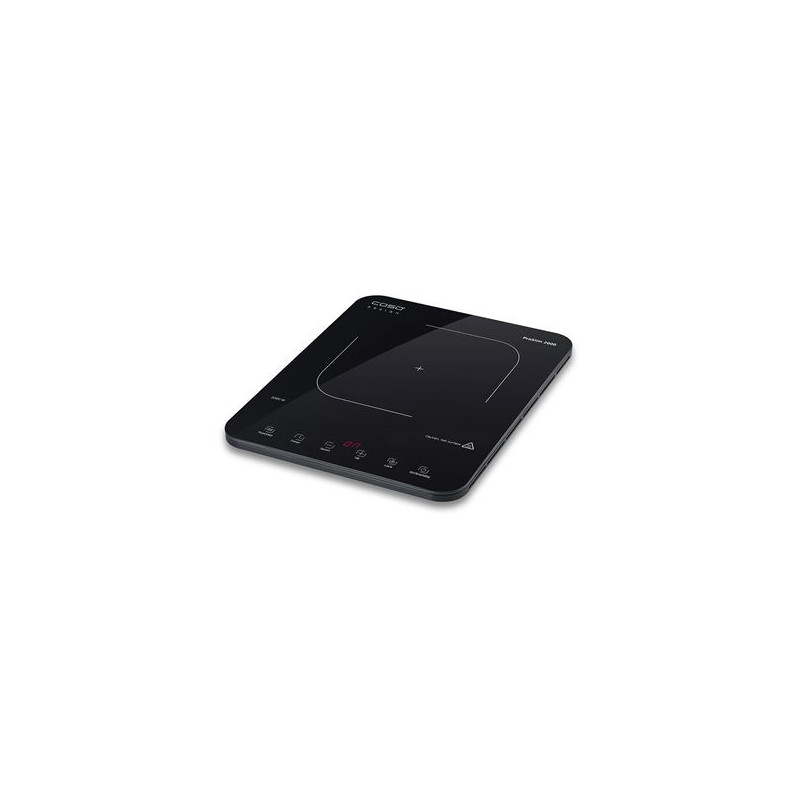 Caso Mobile Single Hob ProSlim 2000 Induction Number of burners / cooking zones 1 Touch Timer Black 02236 (4038437022360