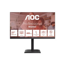 Monitorius - AOC U27E4CV 27" UHD 3840x2160 400 Nits Juodas Monitorius - AOC U27E4CV 27" UHD 3840x2160 400 Nits Juodas