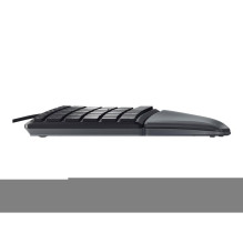 Klaviatūra - Cherry KC 4500 ERGO USB QWERTZ, Reguliuojamas Aukštis, Multimedijos Funkcijos, Juoda
