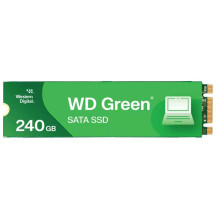 Vidinis SSD - Western Digital Green WDS240G3G0B 240GB 400-730 MB / s Vidinis SSD Juodas Vidinis SSD - Western Digital Green WDS240G3G0B 240GB 400-730 MB / s Vidinis SSD Juodas