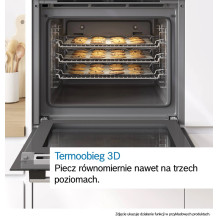 BOSCH HBG571EB4 Built-in Oven, Black, 71 L BOSCH HBG571EB4 Built-in Oven, Black, 71 L