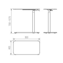 Desk / table with...