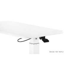 Desk / table with adjustable height Unique LAPTOP DESK white