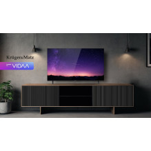 „KrügerMatz KM0255UHD-V3“ 139 cm (55") UHD išmanusis televizorius su „Wi-Fi“ ir juodas „KrügerMatz KM0255UHD-V3“ 139 cm (55") UHD išmanusis televizorius su „Wi-Fi“ ir juodas