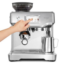 Espresso aparatas - Sage Barista Touch SES880BSS4EEU1, Integruotas Malūnas, Jutiklinis Ekranas, Plienas