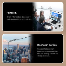 Monitorius - Samsung LS27D304GAUXEN 27" Full HD 100Hz Flicker-Free Eye Saver Juodas