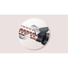 Plaukų formavimo prietaisai - Remington Hot Air Brush Curl &amp; Straight Confidence AS8606 Su 4 Priedais Antracito Roži