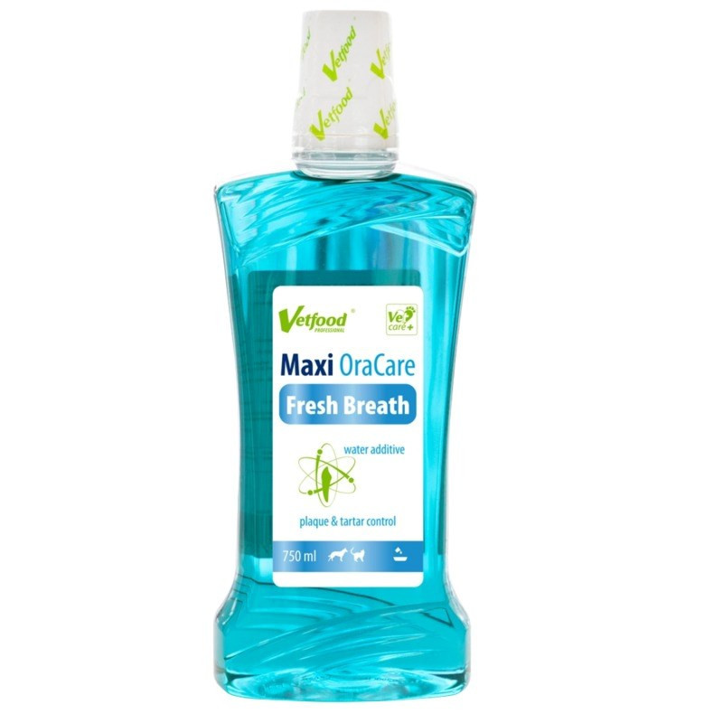 VETFOOD Maxi OraCare Fresh Breath - oral hygiene liquid for dogs and cats - 750ml