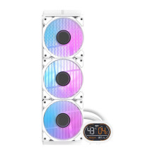 CPU Aušintuvas - Darkflash DH360D 360 mm Radiatorius, 3 x 120 mm PWM Ventiliatoriai, Balta CPU Aušintuvas - Darkflash DH360D 360 mm Radiatorius, 3 x 120 mm PWM Ventiliatoriai, Balta