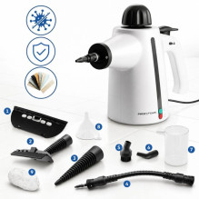 Garų valytuvas - PROFICARE PC-DR 3145 1050W Garų Valytuvas 3.7 Bar 0.35L Juodas