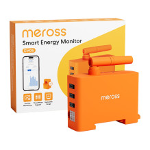 Energijos Monitorius - Meross EM06P-EU Smart Wi-Fi Energijos Seklys 6 Grandinėms, Realaus Laiko Duomenys, Balta