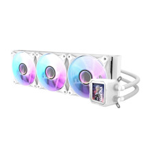 Aušinimo Sistema - Darkflash DV360S 360mm, 3x 120mm PWM Ventiliatoriai, ARGB, IPS LCD Ekranas, Baltas Aušinimo Sistema - Darkflash DV360S 360mm, 3x 120mm PWM Ventiliatoriai, ARGB, IPS LCD Ekranas, Baltas