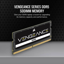 RAM Module - Corsair Vengeance DDR5 32GB 5600MHz SO-DIMM ECC Memory Black RAM Module - Corsair Vengeance DDR5 32GB 5600MHz SO-DIMM ECC Memory Black