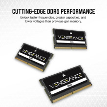 RAM Module - Corsair Vengeance DDR5 32GB 5600MHz SO-DIMM ECC Memory Black RAM Module - Corsair Vengeance DDR5 32GB 5600MHz SO-DIMM ECC Memory Black