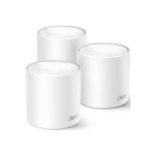 Network Equipment - TP-Link Deco X1500 Wi-Fi 6 Mesh Access Point, 1.5 Gbps, 5,000 Sq Ft Coverage, White (3 pcs.)