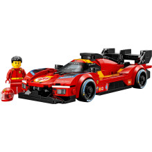 Konstruktorius - LEGO Speed Champions 77261 Ferrari 499P Modelis, 329 Dalys, Raudona