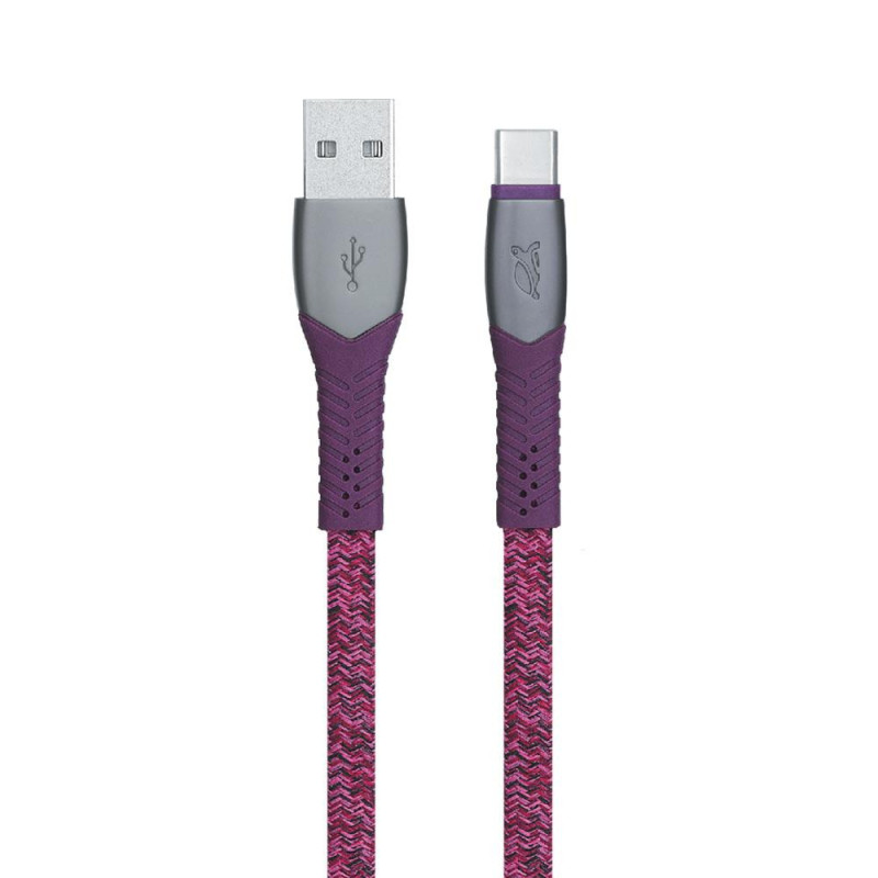 CABLE USB-C TO USB2 1.2M / RED PS6102 RD12 RIVACASE