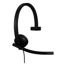 HEADSET H570E MONO USB / BLACK 981-001426 LOGITECH