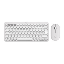 KEYBOARD +MOUSE COMBO PEBBLE 2 / WHITE 920-012240 LOGITECH